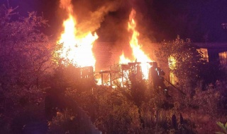 Tragiczny pożar altanki w Ozorkowie. Nie żyje 57-letni mężczyzna