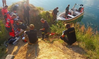 Tragiczny finał kąpieli w sulejowskich Wapiennikach. Mimo godzinnej walki o życie 24-latek zmarł