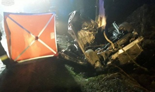 Tragiczny wypadek w Turobowicach. Nie żyje 21-letni kierowca [Foto]