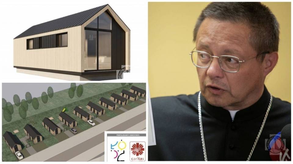 Łódzka Archidiecezja i Caritas wybudują domy dla uchodźców! Budowę już wsparli papież i abp Grzegorz Ryś
