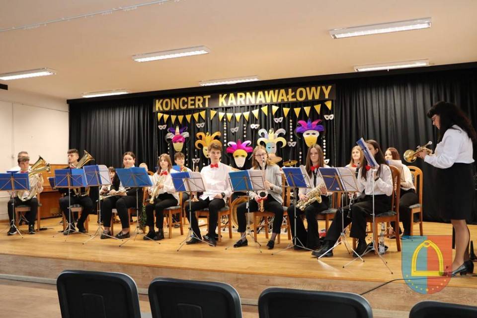 W niedzielę odbył się karnawałowy koncert Czarnożylskiej Orkiestry Dętej